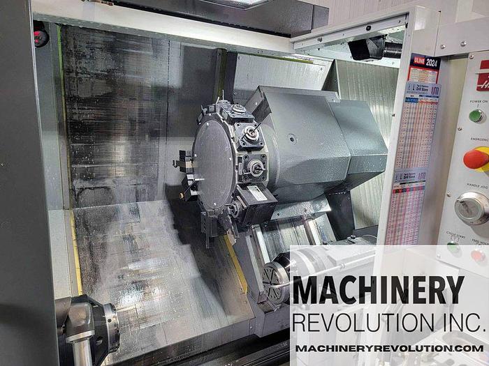 Used 2023 HAAS DS 30 Y CNC Turning Center With Live Tooling / Dual Spindle / BarFeeder / Parts Catcher ***232Hours*** Like Brand New