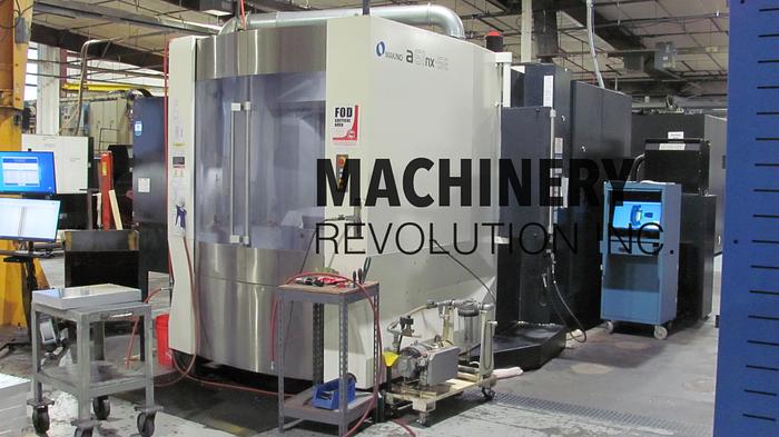 Used 2016 Makino A61NX-5E 5-Axis 400MM Horizontal Machining Center with Pallet Changer