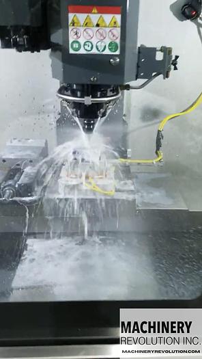 Used 2020 HAAS DT-2 CNC Vertical Machining Center with Fanuc Robot Tending System ***Low Hours***