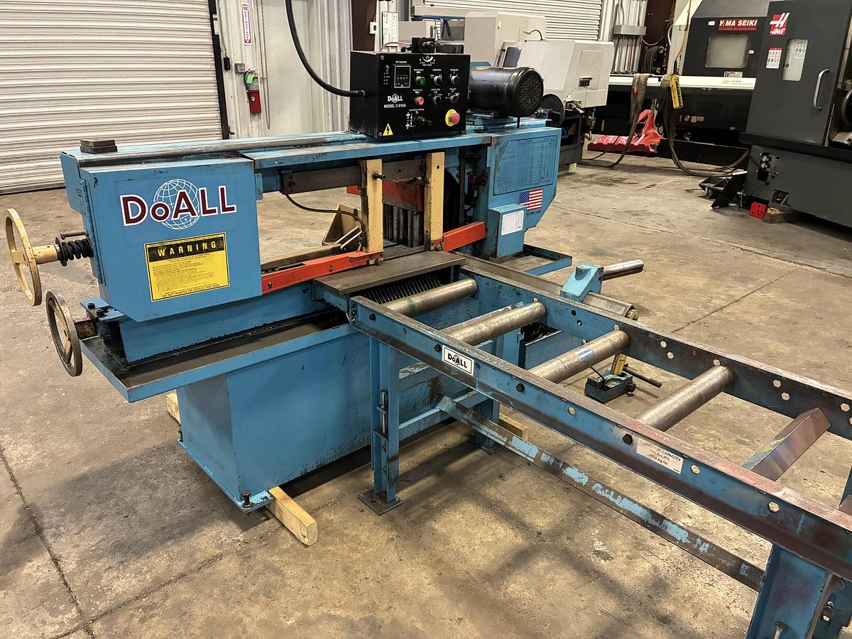 Used DoALL C-916A  10" x 10" Automatic Horizontal Bandsaw