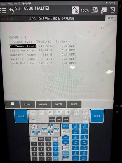 Used 2022 Lincoln Electric CRX-10iA/L Air Cooled Welding Cobot Only 436 Welding Hours