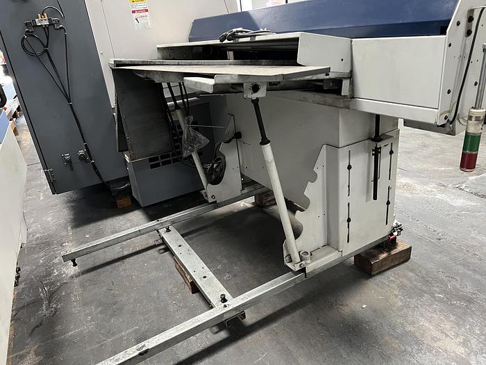 Used 2010 OKUMA Heritage ES-L10II CNC Turning Center With Edge Rebel 102 Bar Feeder