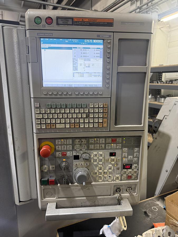 Used 2014 DMG MORI NLX 2500/700 CNC Turning Center