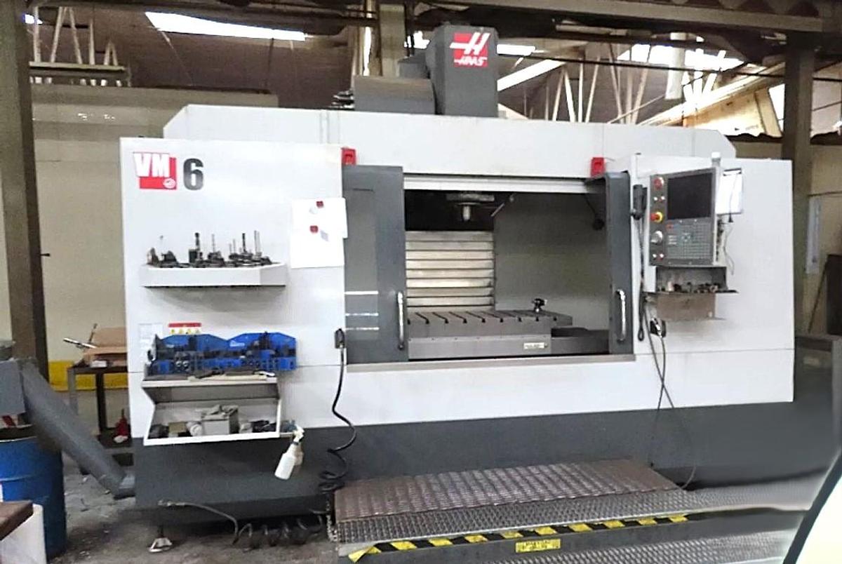 Used 2016 HAAS VM-6 12,000 rpm CNC Vertical Machining Center