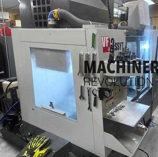 Used 2021 HAAS VF-2SSYT 5-Axis CNC Vertical Machining Center with Brand New 2021 TRT-160 Trunnion Table ***405 Hours***