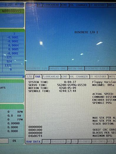 Used 2013 HAAS VF-2SS 4-Axis CNC Vertical Machining Center