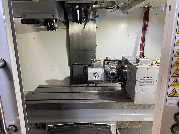 Used 2009 HAAS Super Mini Mill 2 5-Axis Side Mount Tool Changer CNC Vertical Machining Center