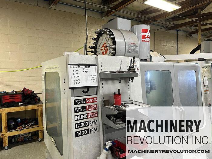 Used 2005 HAAS VF-3SS 12,000 RPM 4-Axis CNC Vertical Machining Center