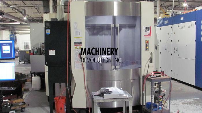 Used 2016 Makino A61NX-5E 5-Axis 400MM Horizontal Machining Center with Pallet Changer