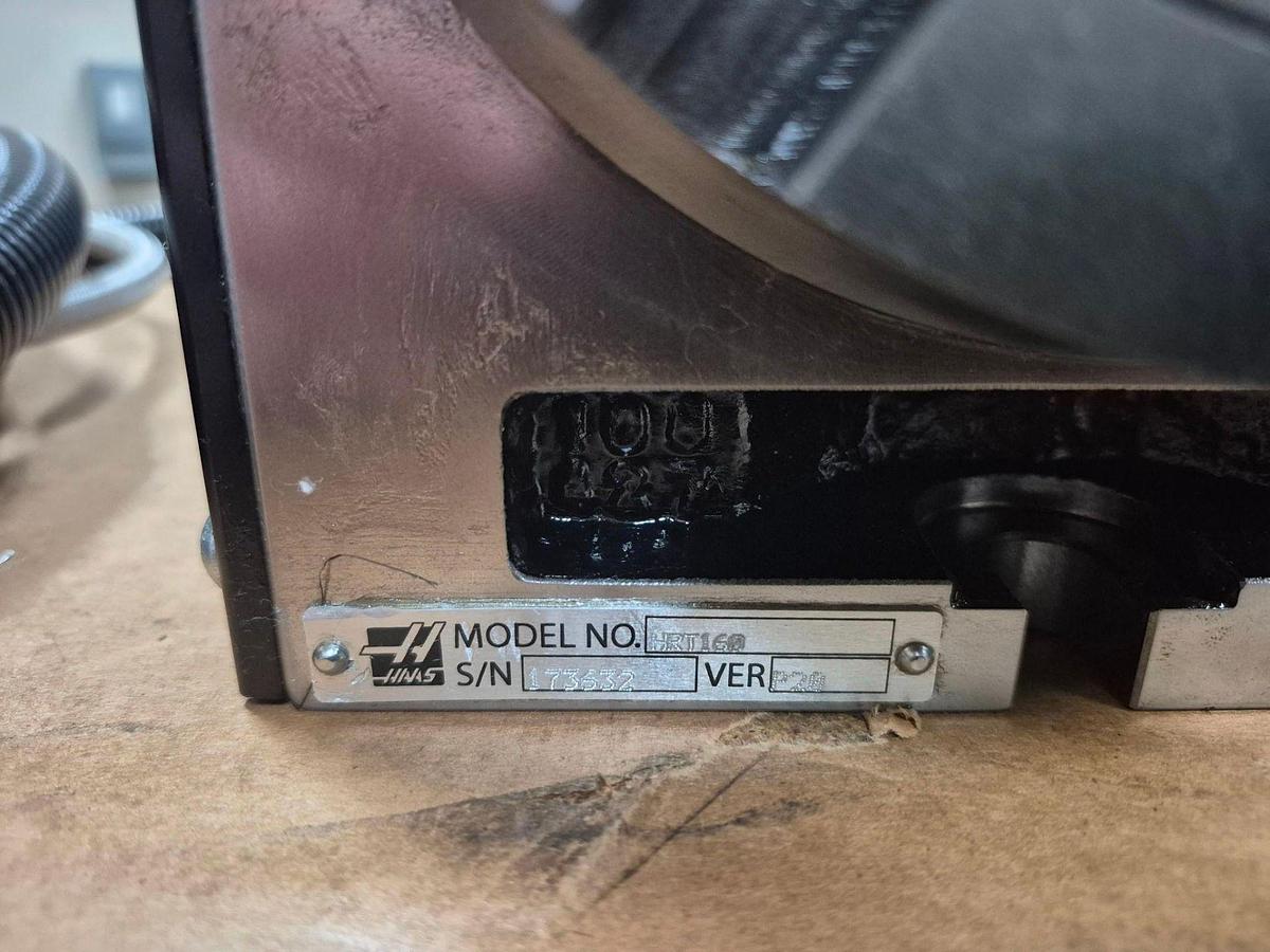 Used 2025 HAAS HRT-160 Rotary Table With Collet Chuck & Tooling Block System
