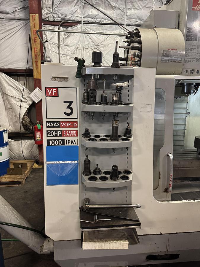 Used 2005 HAAS VF-3 4-Axis CNC Vertical Machining Center