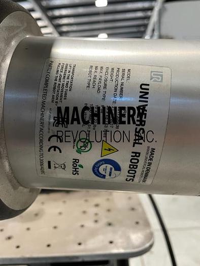 Used 2017 UNIVERSAL ROBOTS UR10 Robot with Fixture Table