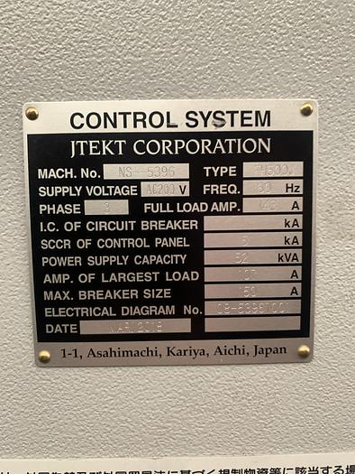 Used 2018 Toyoda FH500J CNC 4-Axis High Speed Horizontal Machining Center