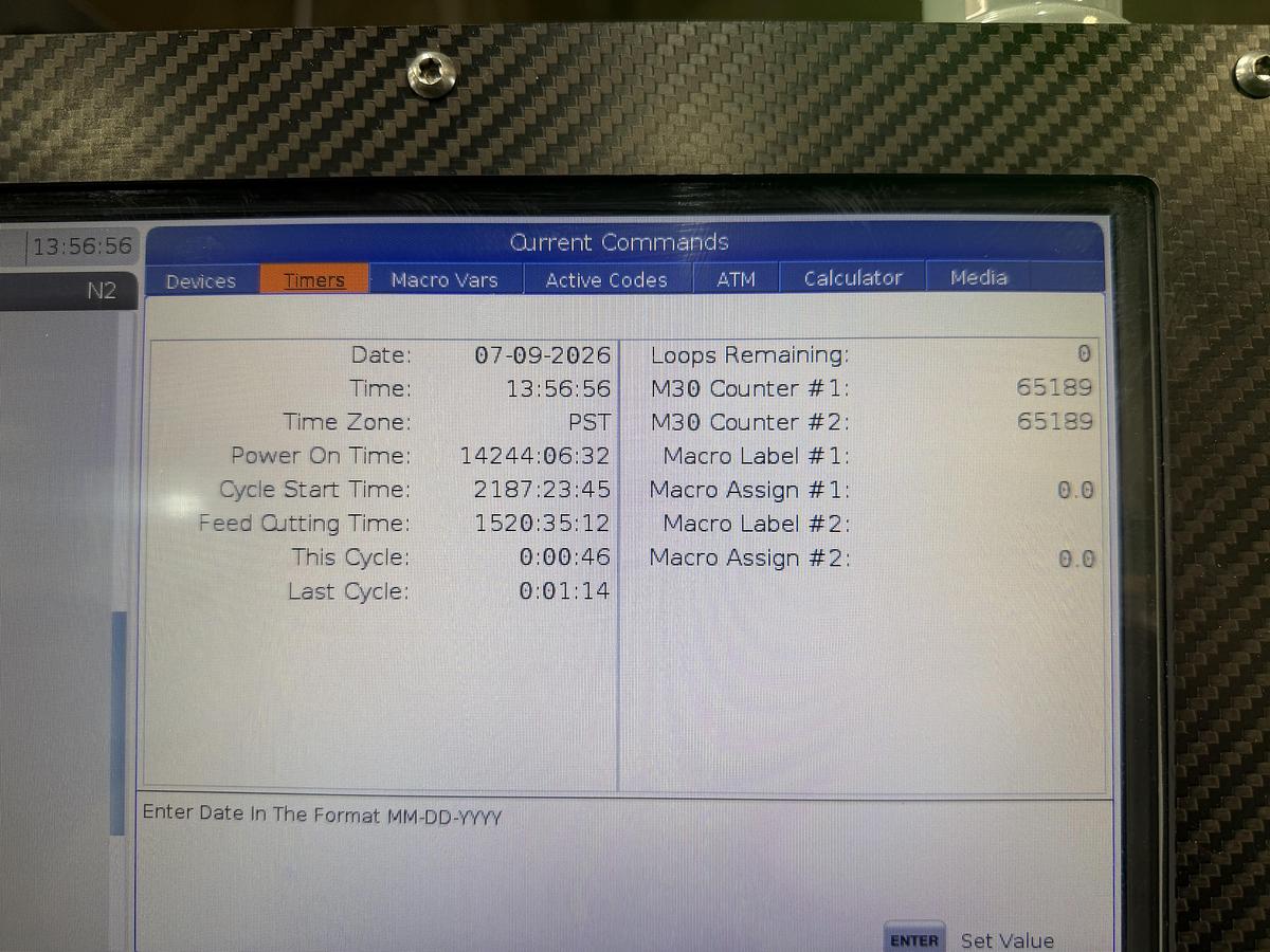 Used 2019 HAAS Super Mini Mill 2 10,000 rpm 5 Axis Vertical Machining Center Low Hours