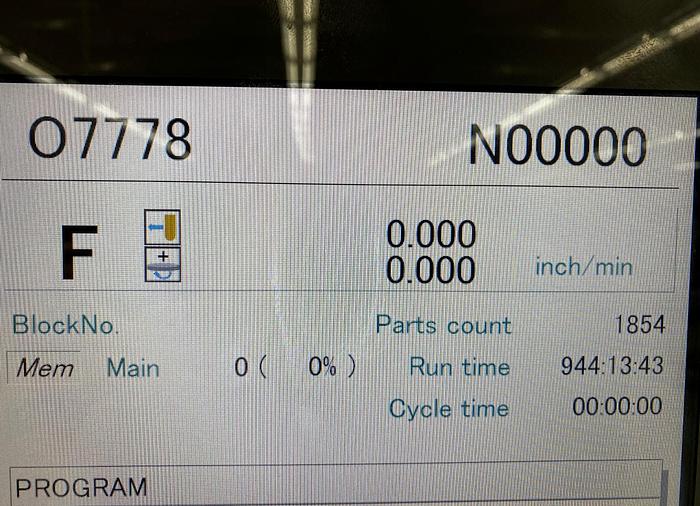 Used 2020 KITAMURA Mycenter HX250IG 4-Axis Horizontal Machining Center With 10 Station Pallet Pool