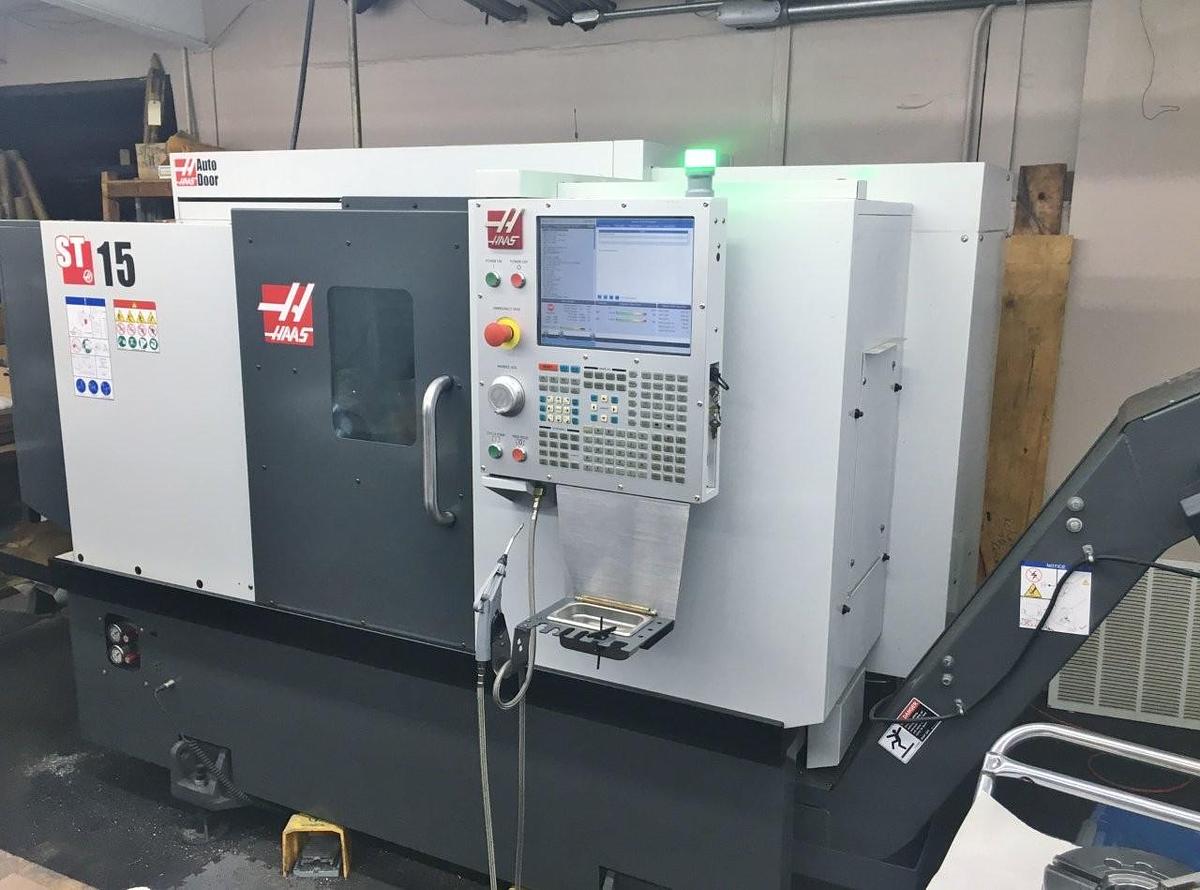 Used 2019 HAAS ST-15 CNC Turning Center Like Brand New