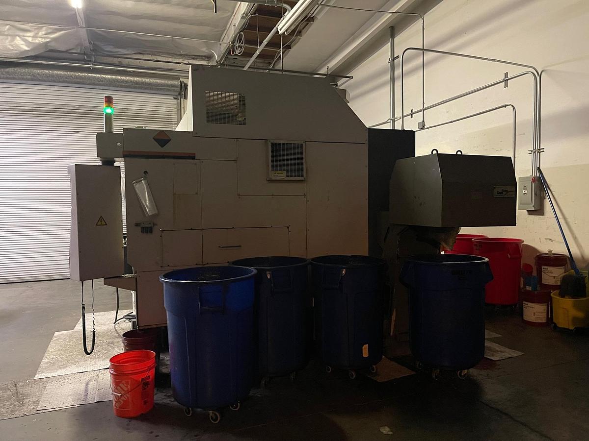 Used 2004 OKUMA Ace Center MB-56VB Cat-50 12,000 RPM CNC Vertical Machining Center