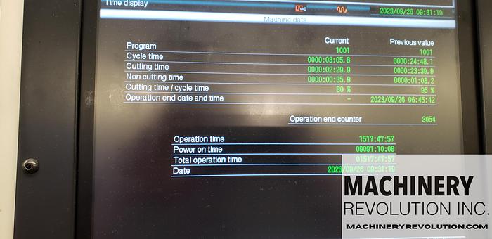 Used 2020 Brother SPEEDIO M300X3 5-Axis CNC Vertical Machining Center Mill Turn ***Low Hours***