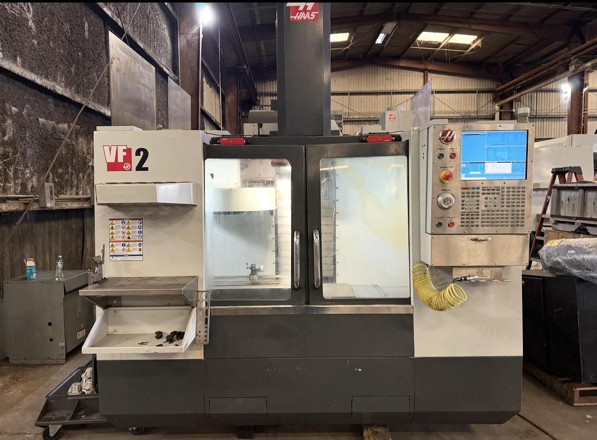 Used 2013 HAAS VF-2 4-Axis CNC Vertical Machining Center