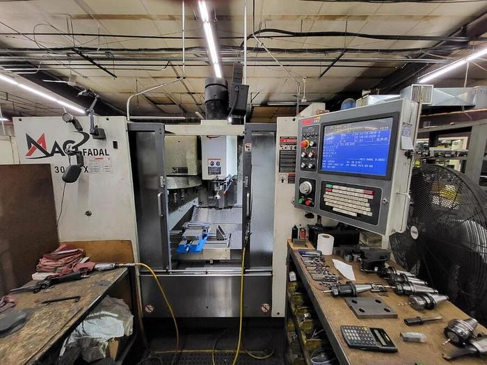 Used 2007 FADAL MAG 3016 VMC CNC Vertical Machining Center