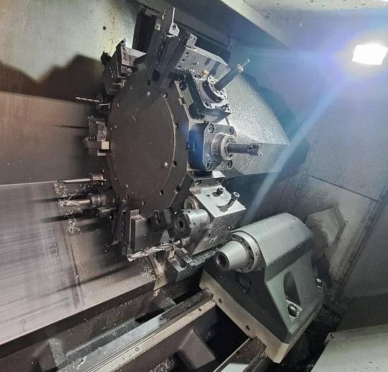 Used 2017 HAAS HAAS ST-20Y CNC Turning Center with Y-Axis and Live Tooling and Barfeeder