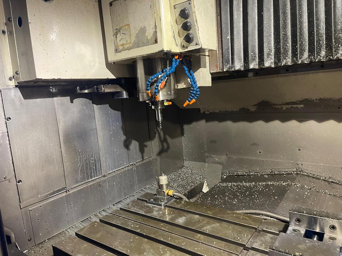 Used 2004 OKUMA Ace Center MB-56VB Cat-50 12,000 RPM CNC Vertical Machining Center