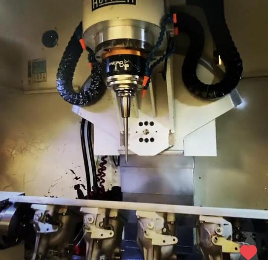 Used 2016 ROTTLER P69AHD 5-AXIS CNC CYLINDER HEAD PORTING MACHINE VERTICAL MACHINING CENTER