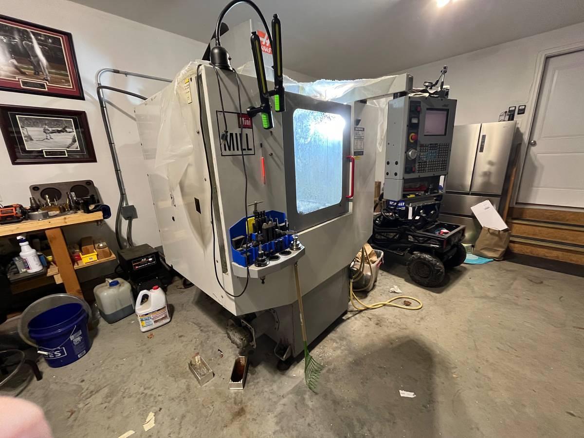 Used 2004 HAAS Mini Mill CNC Vertical Machining Center 4th Axis