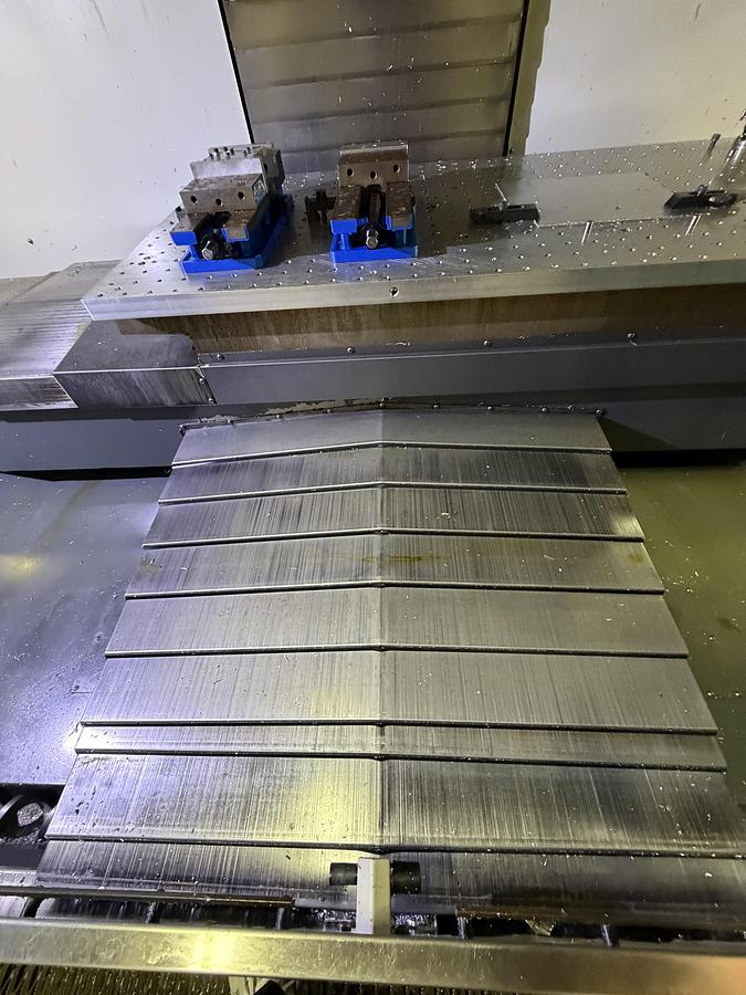 Used 2020 HAAS VF-6 Cat-50 4-Axis CNC Vertical Machining Center ***Only 2,327 Cutting Hours***