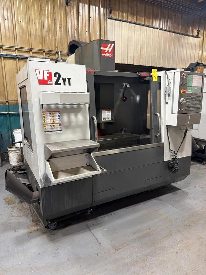 Used 2013 HAAS VF-2YT CNC Vertical Machining Center