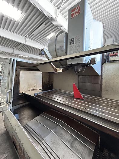 Used 2005 HAAS VF-9 Cat 50 4-Axis CNC Vertical Machining Center with HAAS HRT-450 Rotary Table and Tailstock