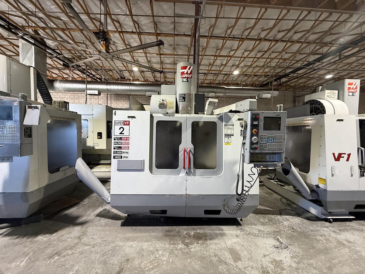 Used 2003 HAAS VF-2 4-Axis CNC Vertical Machining Center