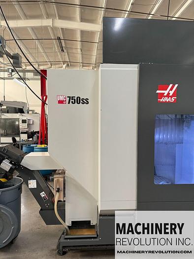 Used 2019 HAAS UMC-750SS 5-Axis CNC Vertical Machining Center ***600 Hours***
