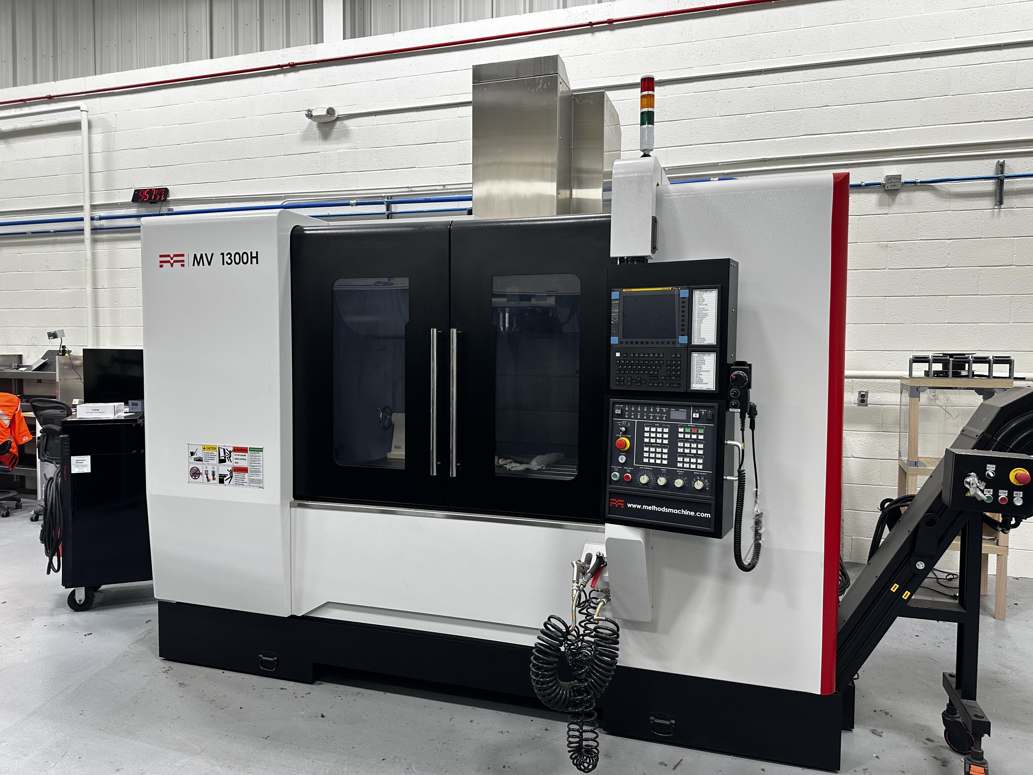 Used 2022 METHODS MV1300H 4-Axis 15,000 RPM High Performance Vertical Machining Center