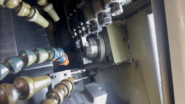 Used 1996 Citizen CINCOM M20 Swiss CNC Lathe with BarFeeder