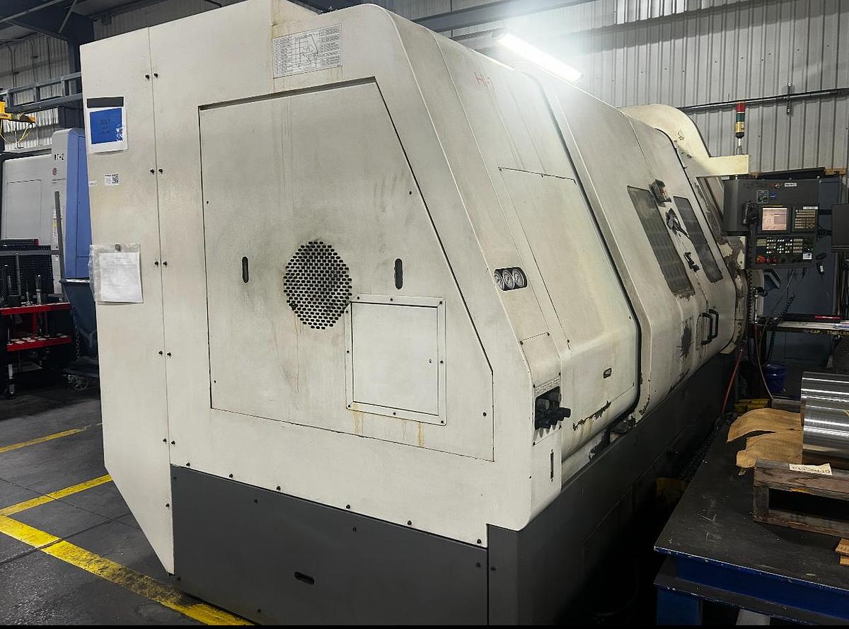 Used 2006 HWACHEON Hi Tech 700 Big Bore CNC Turning Center