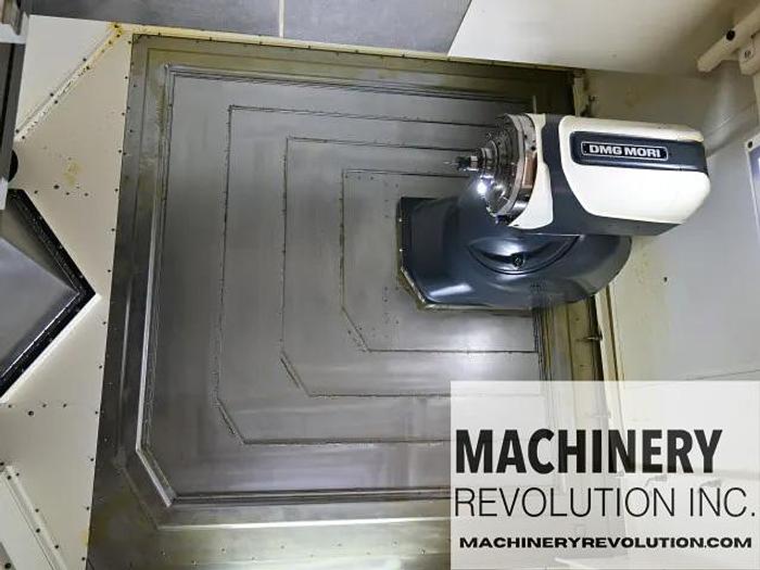 Used 2018 DMG MORI DMU 100P DUO Block 5-Axis 12,000RPM HSK Spindle CNC Vertical Machining Certer ***Like New***