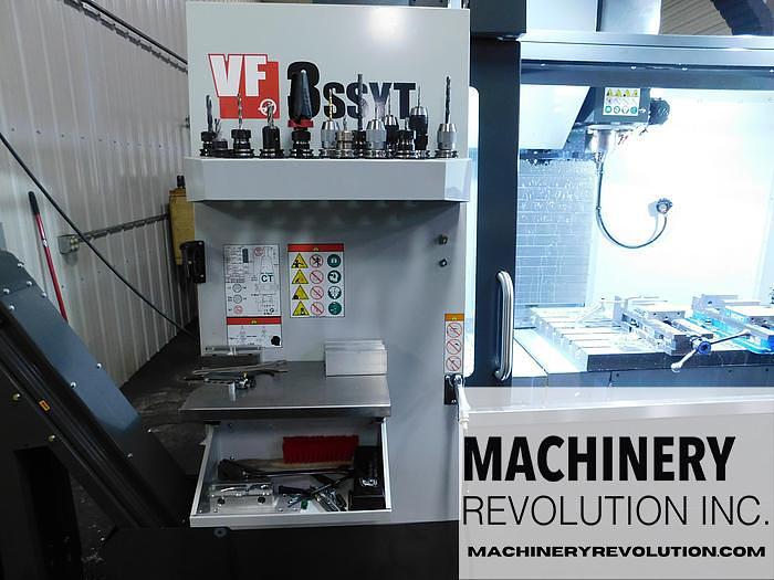 Used 2023 HAAS VF-3SSYT 12,000 RPM 4 Axis / WIPS / TSC CNC Vertical Machining Center ***Low Hours***