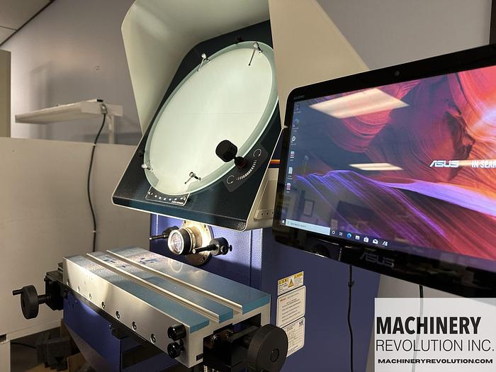 Used 2022 Mitutoyo PH-A14 Optical Comparator with Digital Control