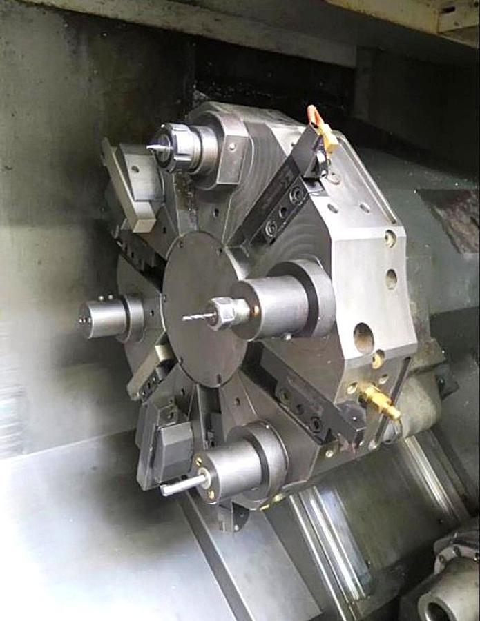 Used 2011 HAAS ST-20 CNC LATHE with Tailstock, PreSetter LNS Hydrobar Hydraulic Bar Feed