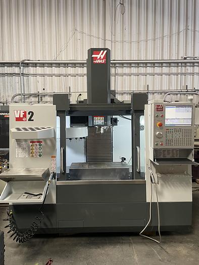 Used 2019 HAAS VF-2 CNC Vertical Machining Center with FANUC M-20iA Robot