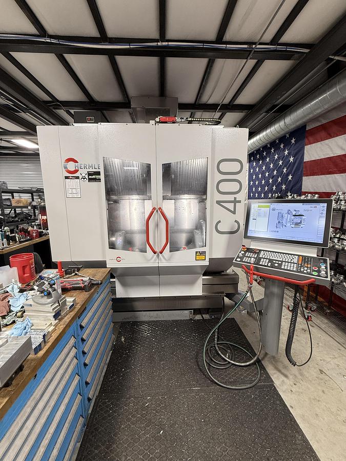 Used 2023 HERMLE C 400 U 5-Axis Universal Machining Center Like Brand New