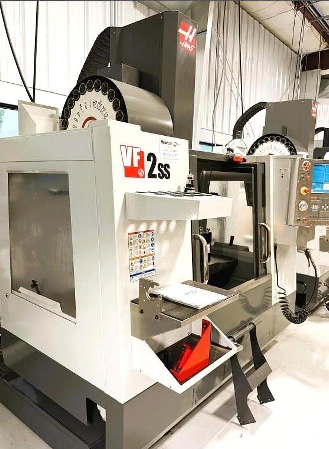 Used 2013 HAAS VF-2SS 5-Axis 12,000 rpm CNC Vertical Machining Center