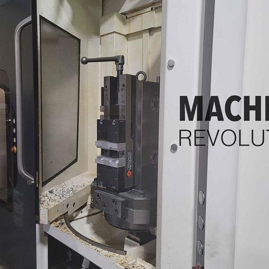 Used 2017 DMG MORI NHX-4000 400MM 4-Axis CNC 15,000RPM Horizontal Machining Center