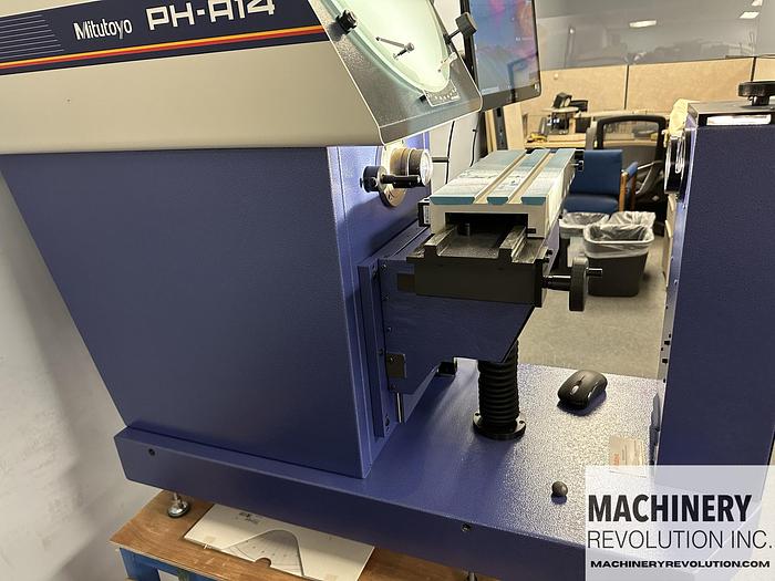 Used 2022 Mitutoyo PH-A14 Optical Comparator with Digital Control