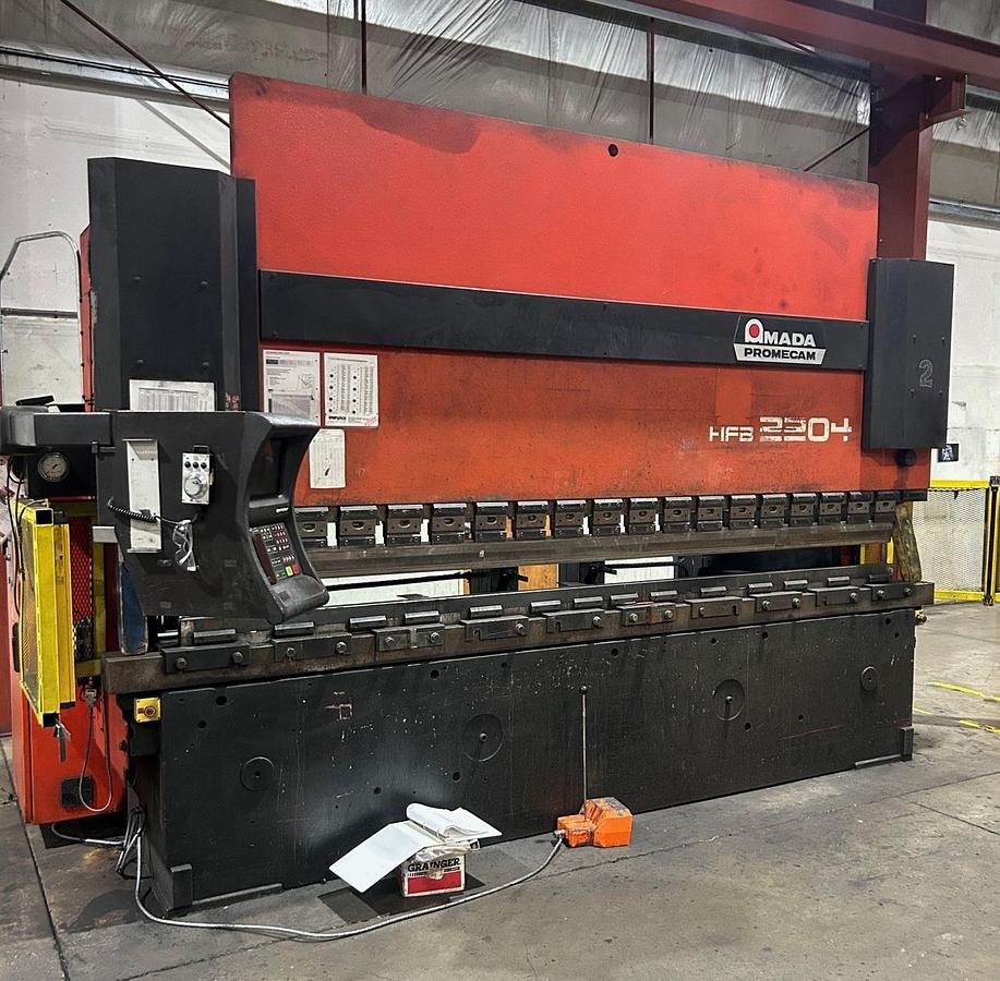 Used 1998 AMADA HFB 2204 14' Press Break