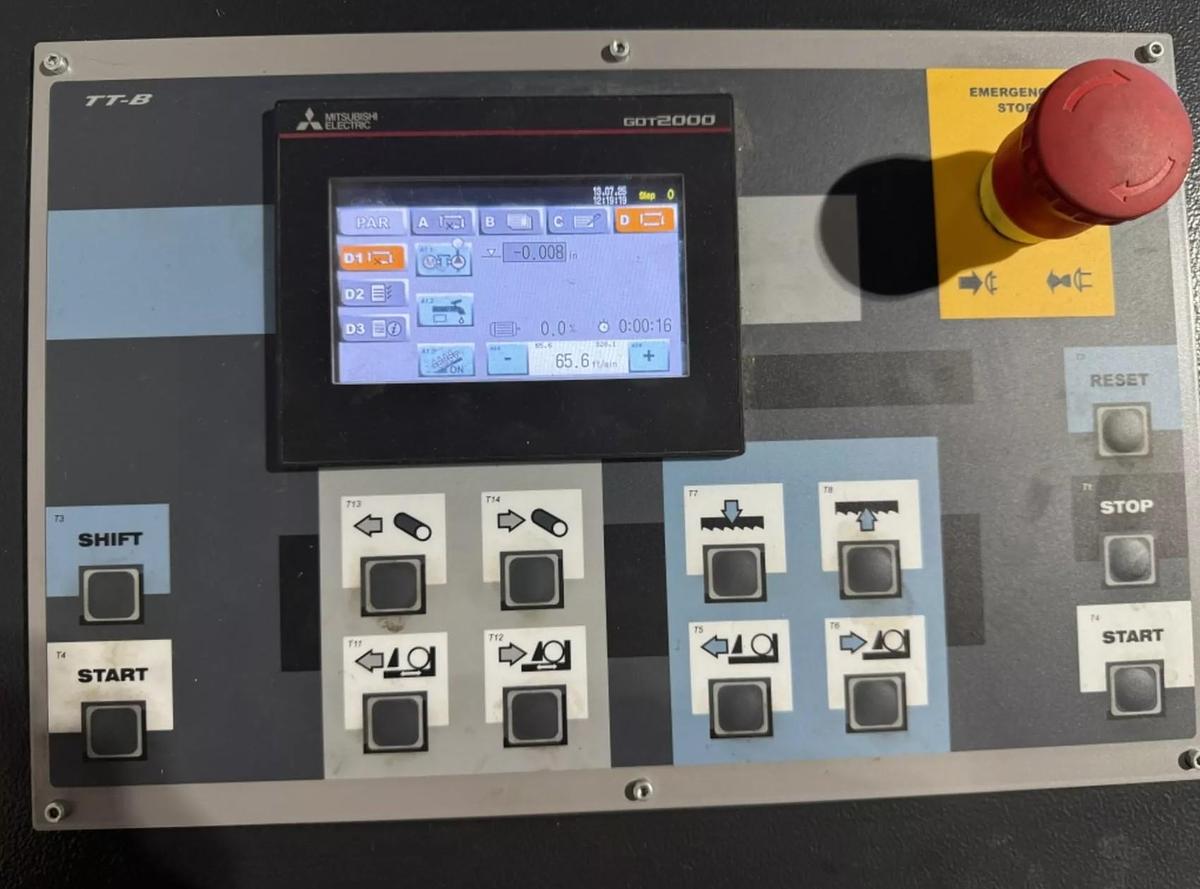 Used 2023 DoALL Olympia TDC-400CNC Automatic Dual Column CNC Horizontal Tube Cut-Off Saw ***Like Brand New***