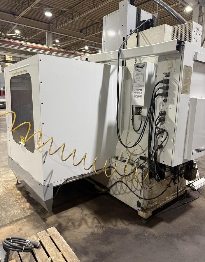 Used 1998 HAAS VF-4 4-Axis & HRT-210 Rotary Table CNC Vertical Machining Center