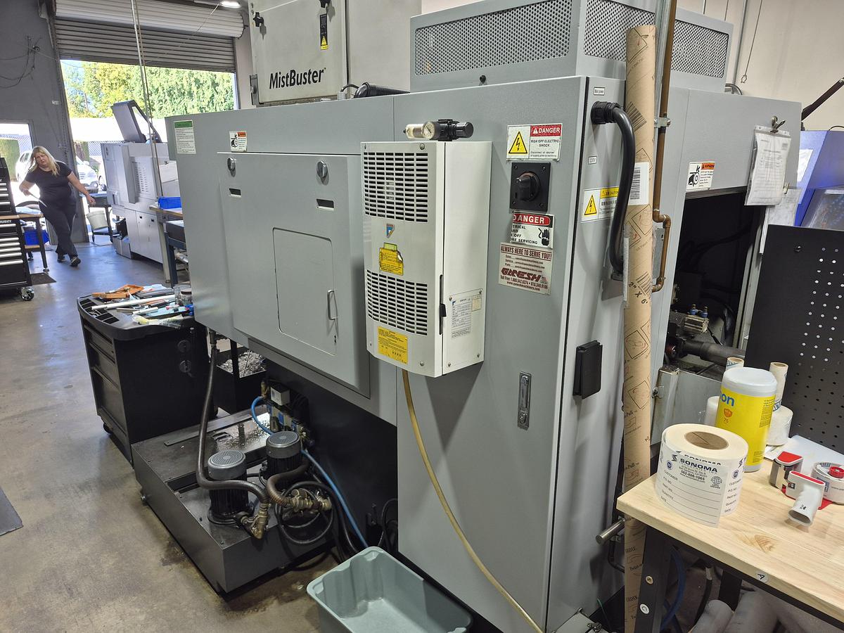 Used 2014 Ganesh CYCLONE 32 CS 7-Axis Swiss Turning Center with Edge Patriot Bar Feeder