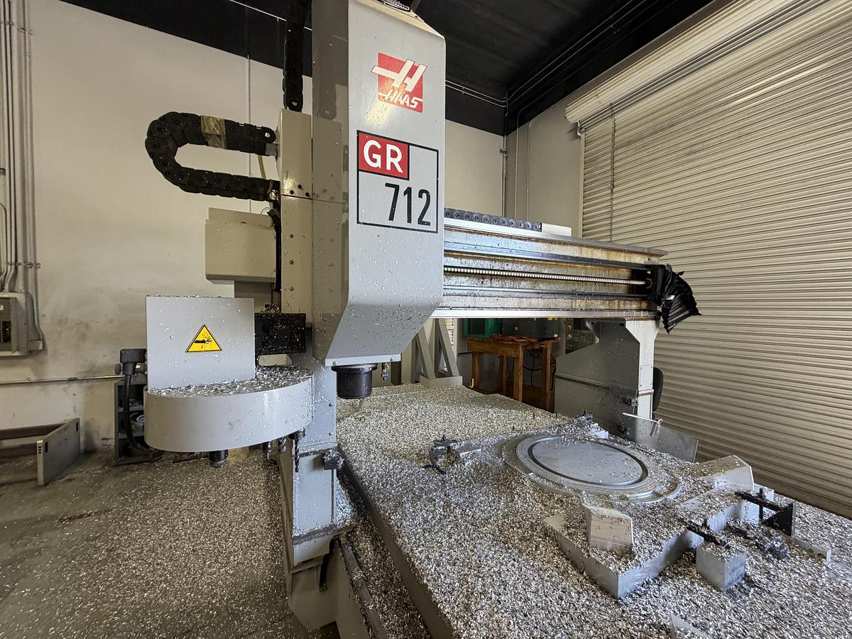 Used 2008 HAAS GR-712 CNC Gantry Router